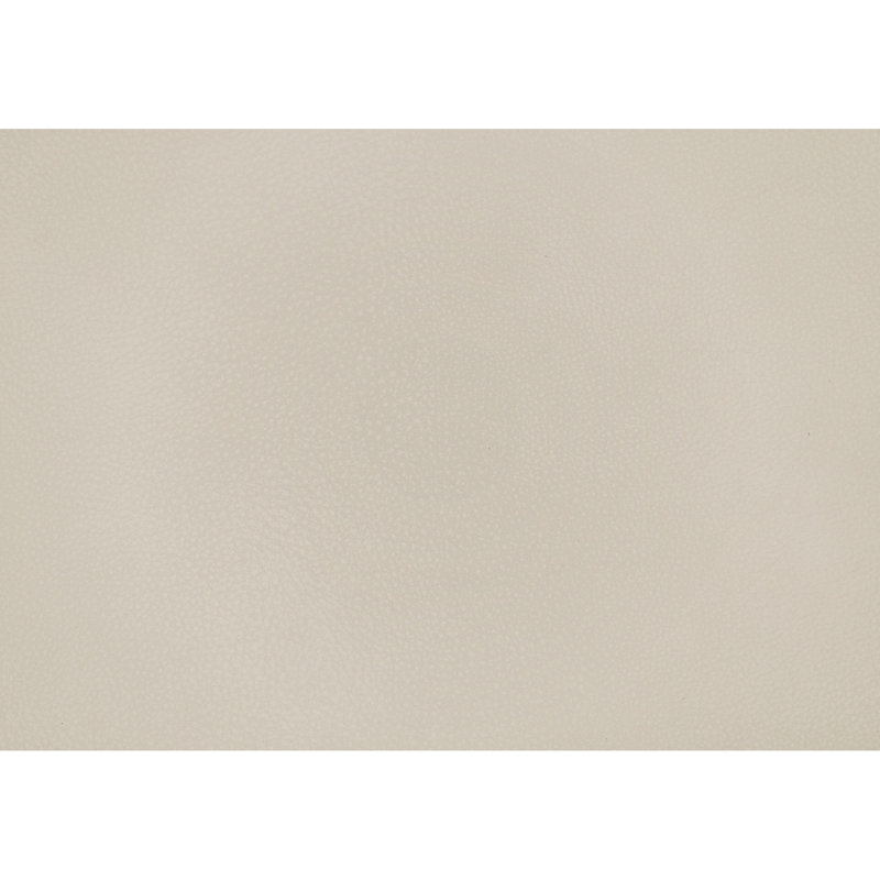 Cadre de grand lit beige avec tête de lit tapissier en similicuir de style classique et rails pour la chambre à coucher