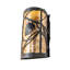Jahanara Steel Flush Mounted Sconce