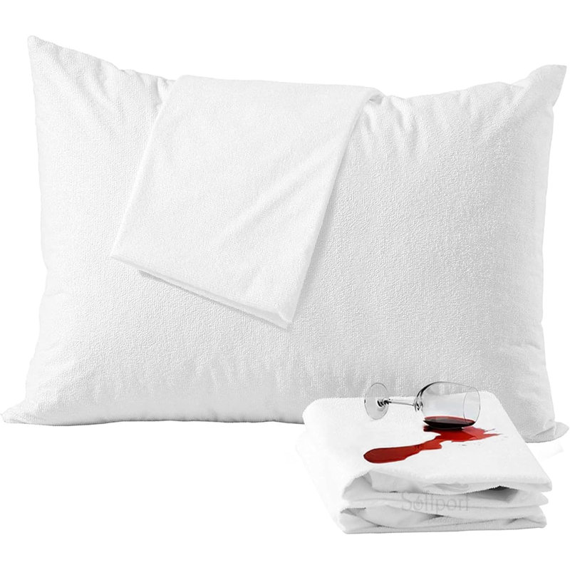 Dolphus Terrycloth Zip Pillow Protector