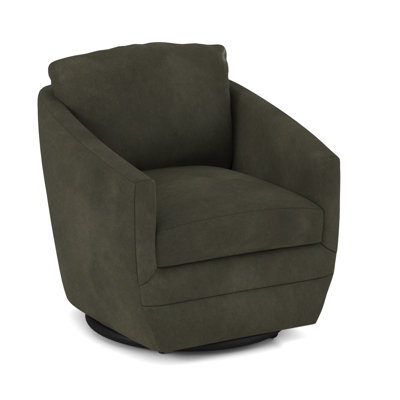 Swivel Barrel Chair