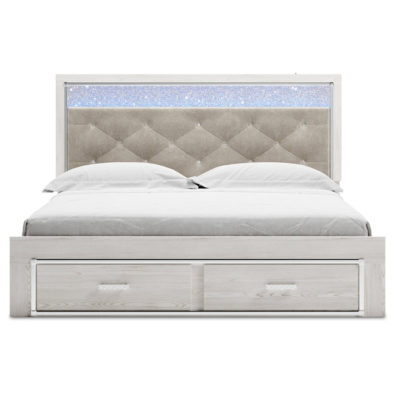 Altyra King Upholstered Storage Bed