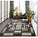 Adonia Geometric Brown/Gray Area Rug