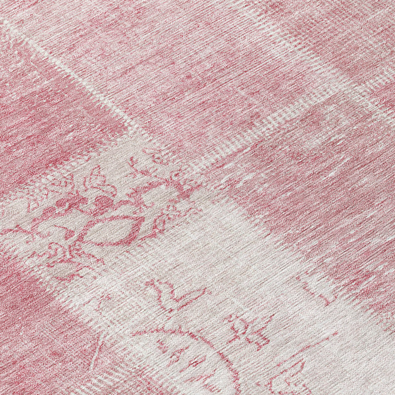 Tapis intérieur / extérieur Kaylani avec envers antidérapant, Rectangle 2 pi 6 po x 3 pi 10 po