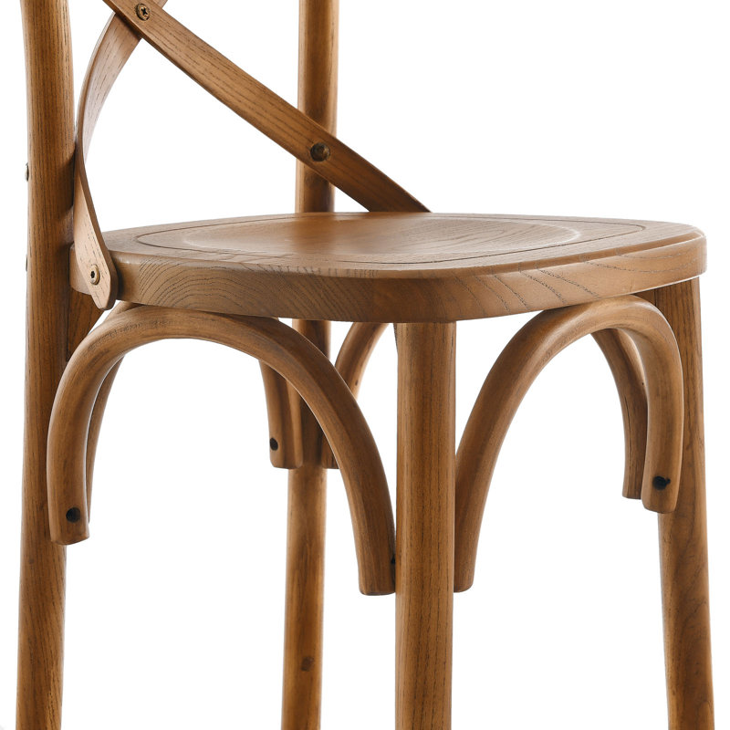 Tabouret Gear par Modway, Noyer, Tabouret de comptoir (siège d'une hauteur de 25,5