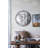 Iron Frame Vertical Round Mirror
