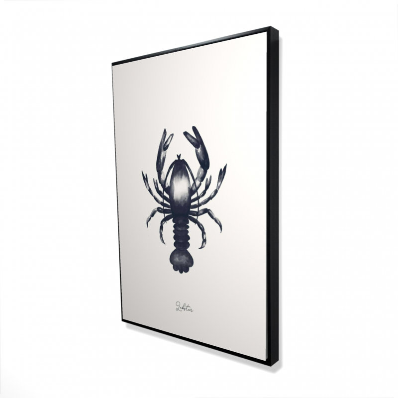 «Blue Lobster», reproduction sur toile