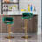 Swivel Upholstered Adjustable Height Counter Stool-1654386482