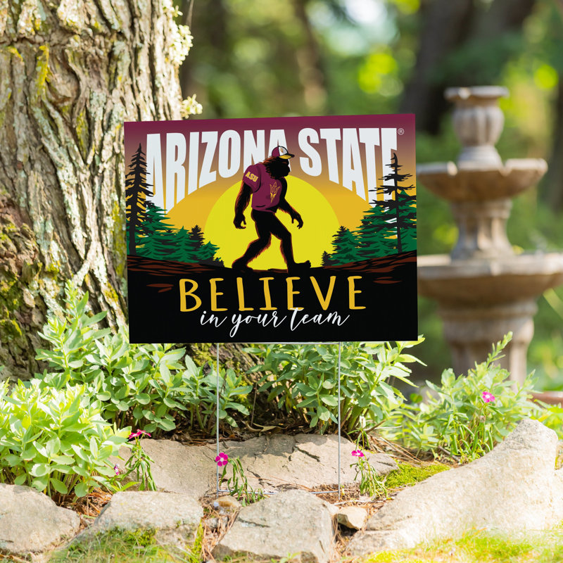 Enseigne de cour de l'Université Arizona State, Bigfoot