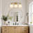 3 - Light Dimmable Bathroom Vanity Light With White Glass Shades-1760653953-1760653955-1760653982