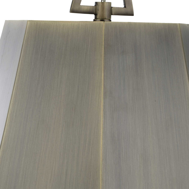 Uttermost Granada 1 Light Hexagon Pendant