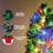 24"/2FT Small Tabletop Christmas Tree with Multi-Color LED Lights