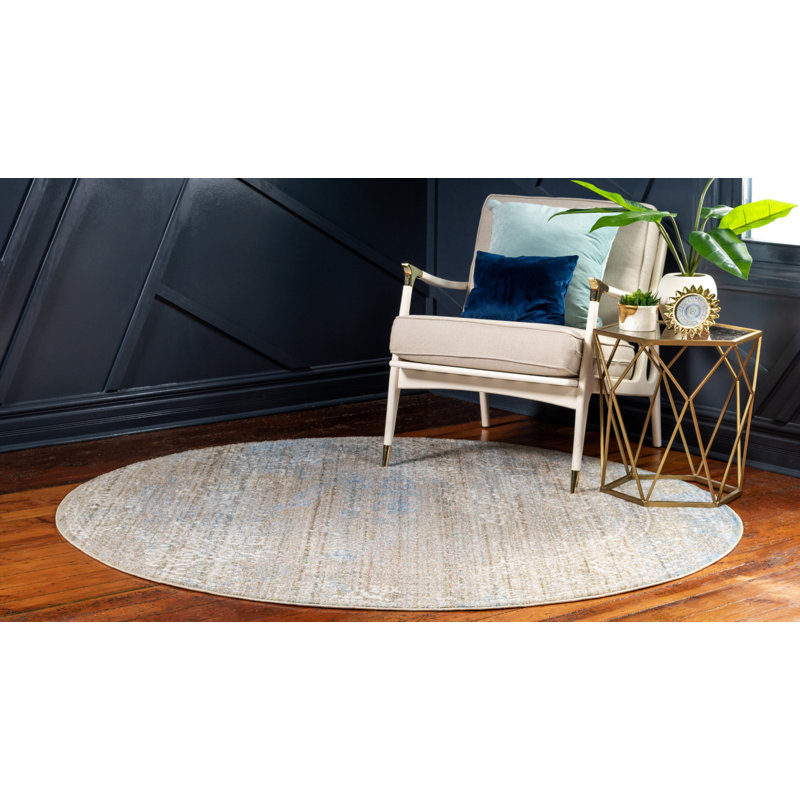 Rosamonde Oriental Indoor Rug, Round 3'3"
