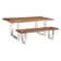 Aabriella Solid Wood Bench