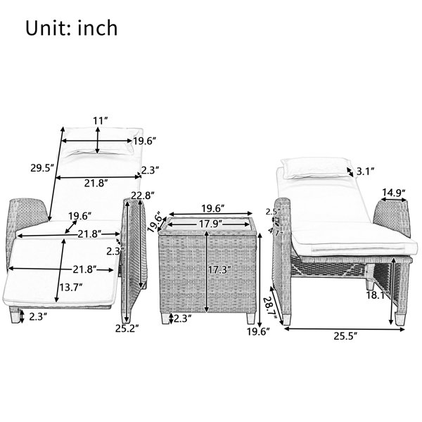Dimensions du produit