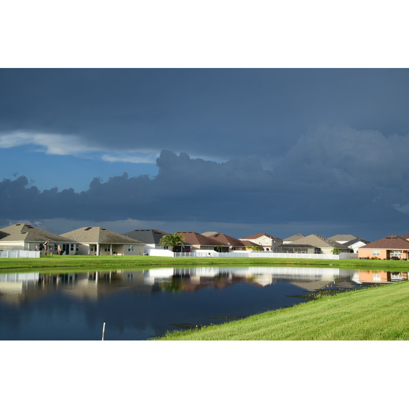 Carleigha Scenic Reflection, Riverview, Florida - Photographie sur toile tendue, H 8 po x l 12 po