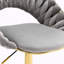 Chaise de travail en cuir véritable Quadry-86824349
