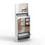 Shoe Cabinet With 3 Mirrors