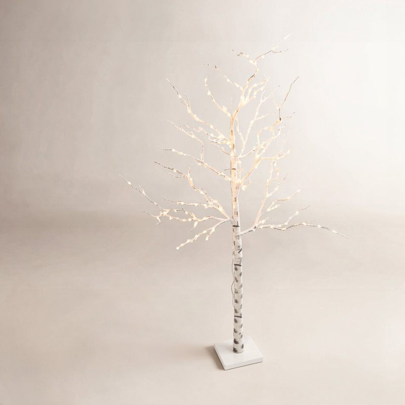 Birch 7' Electric Lighted Tree