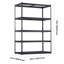 Tablettes de rangement Étagères de garage robustes réglables à 5 niveaux 3000 lb
