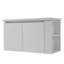Meuble-lavabo moderne 36 "avec tablettes ouvertes