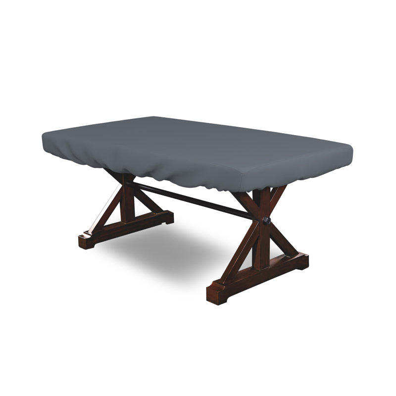 Blue Elephant Poker Table Cover, Grey, 121.9cm L x 254cm W
