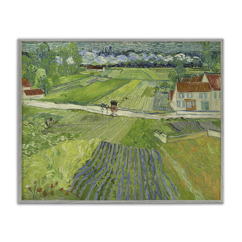 Art de giclée Van Gogh, Estampe numérique Farmhouse, H 24 po x l 30 po