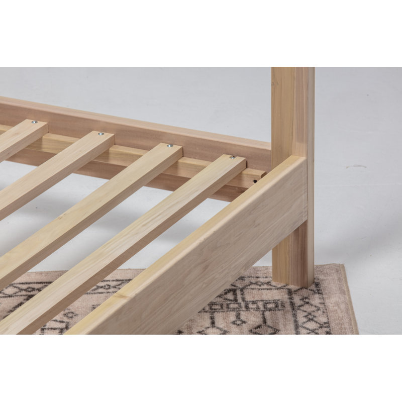 Khwaja Ozarks Solid Wood Kids House Bed, Queen