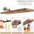 Sorbus Floating Shelves for Wall - 2 Extra Long Floating Shelves for Bedroom, Kitchen, Living Room, Bathroom Shelves, Farmhouse Home Decor - 47 x 9.25 Inch Wall Mounted Floating Shelves for Wall, Mahogany-115993775