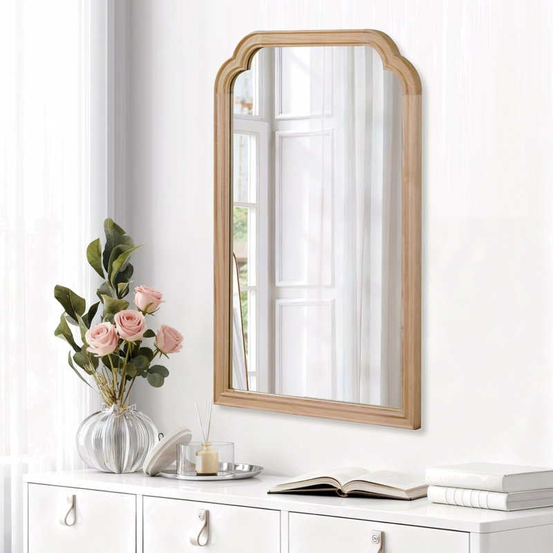 Miroir de coin, Marron clair, 30 po x 20 po