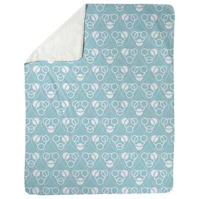 Patricia Geoffrey Sewn Throw Blanket