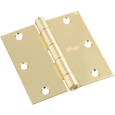 National Hardware - V512 3-1/2" SQR Hinge 3/pk