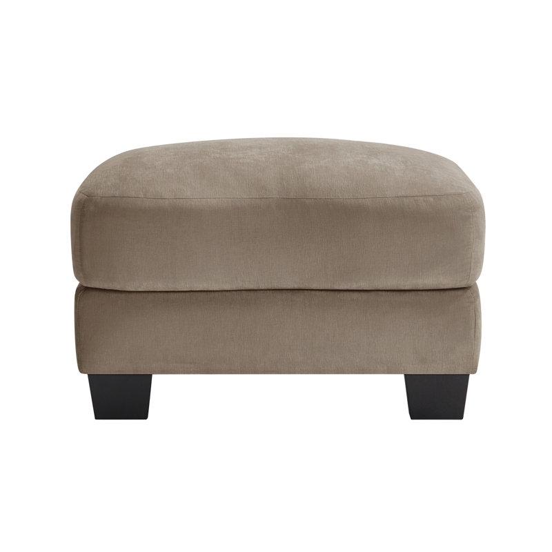Repose-pieds en chenille durable Coffee, Café