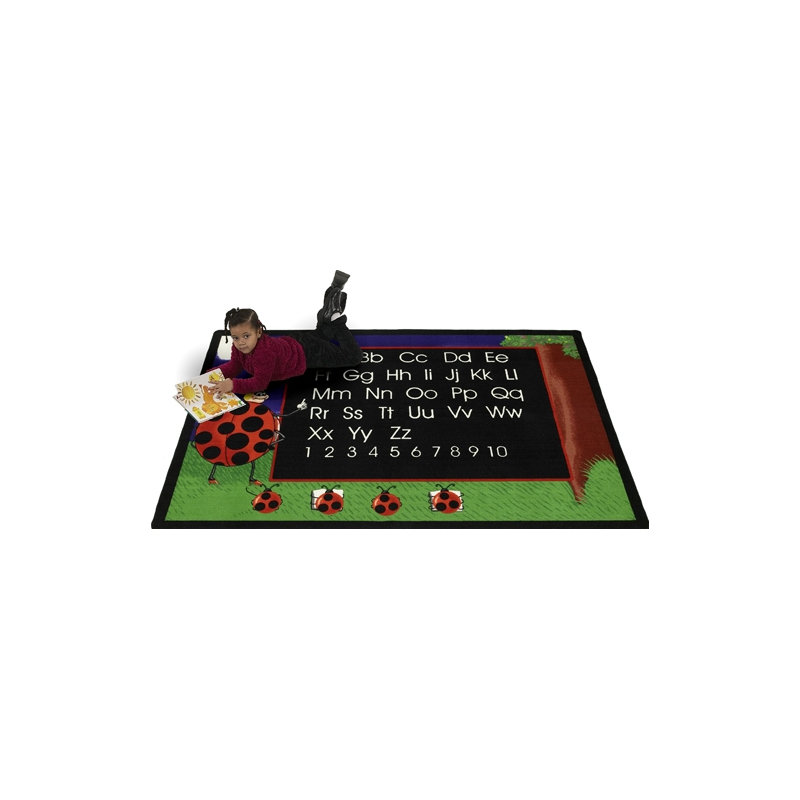 Educational Indoor Rug, 9' x 6'