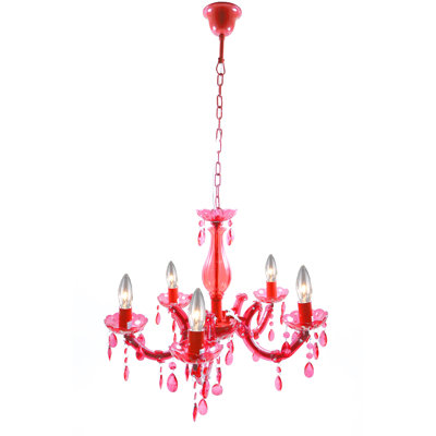 5 - Light Dimmable Empire Chandelier