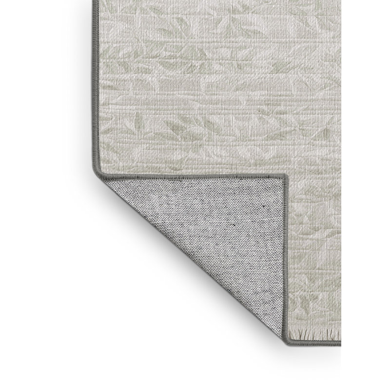 Tapis gris lavable à la machine, Rectangle 7 pi x 9 pi