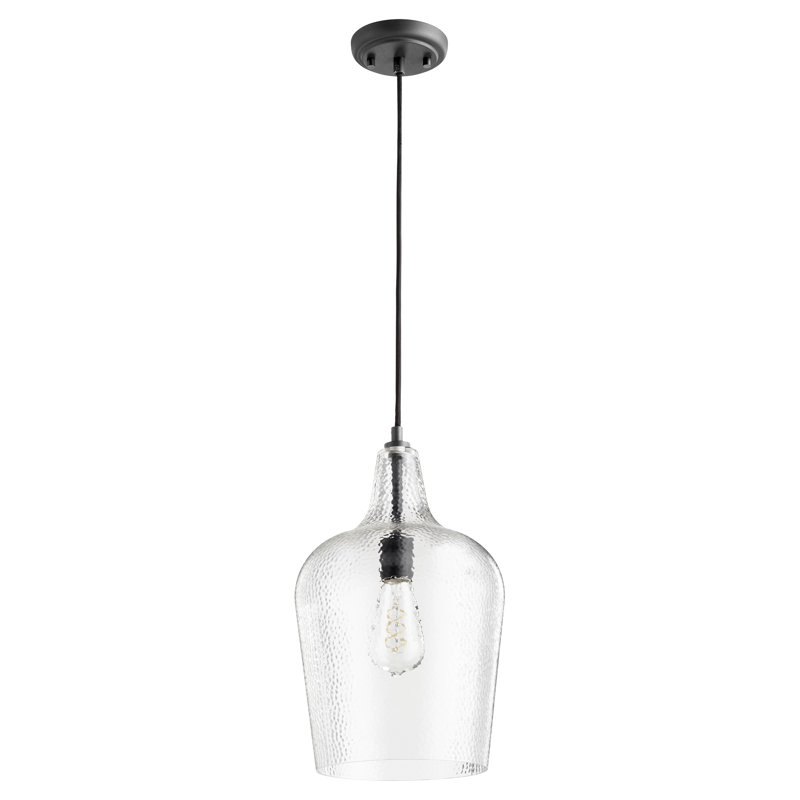Beane 1 - Light Single Pendant, Noir