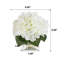 Arrangement d'hortensias dans un vase-88514612
