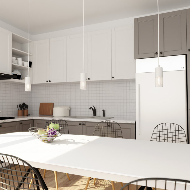 Samyar 1 - Light Pendant, White