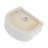 15.69"X13.69" White Ceramic Vessel Bathroom Sink