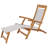 Jovie Outdoor Teak Wood Chaise Lounge-32296865