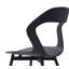 47.5cm H Plastic Dining Chair, Hollow Cut‑Out Backrest Side Chair for Kitchen and Dining Room -953000344
