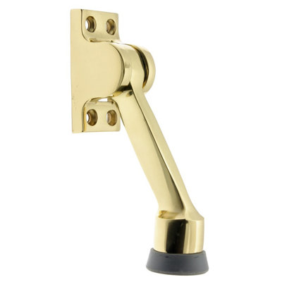 Solid Brass Kick Stop