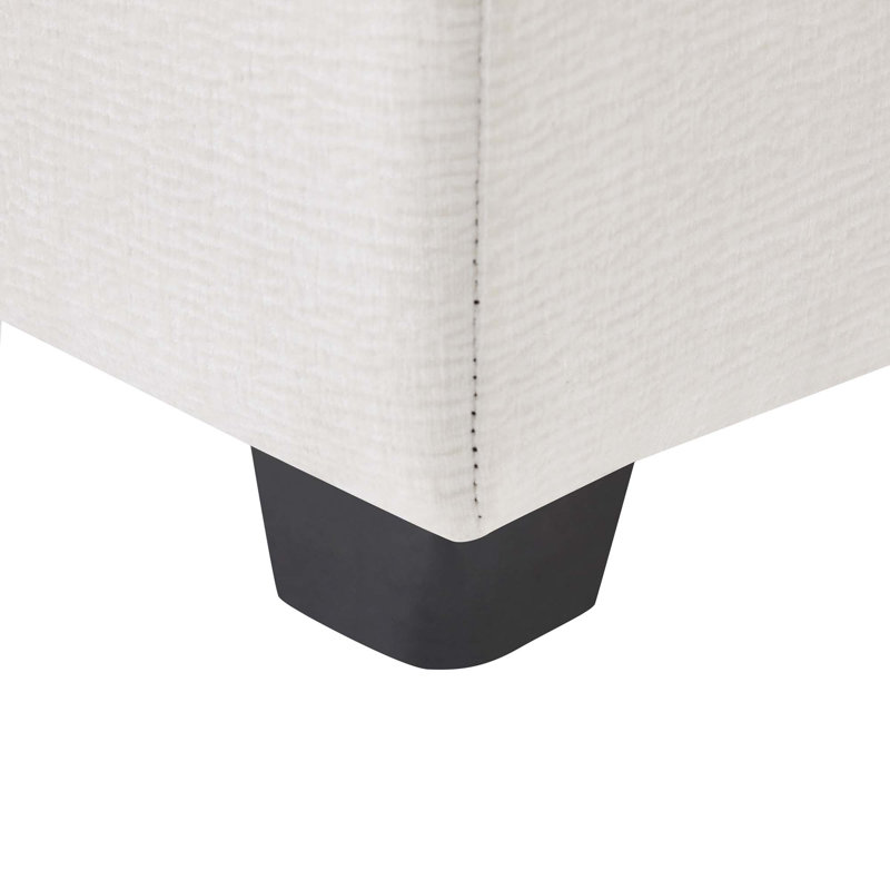 Module d'angle 30 * 30 "pour canapé modulaire modulaire, chenille, 2 couleurs, Blanc