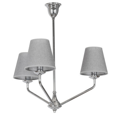 Hartshorne 3 - Light Shaded Chandelier