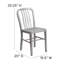 Commercial Grade Metal Indoor-Outdoor Bistro Chair-237957430