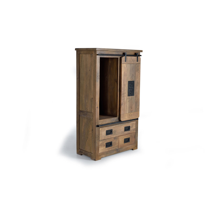 Verasha 90cm Solid Wood Sideboard