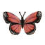 Ensemble de 3 papillons de jardin en fer