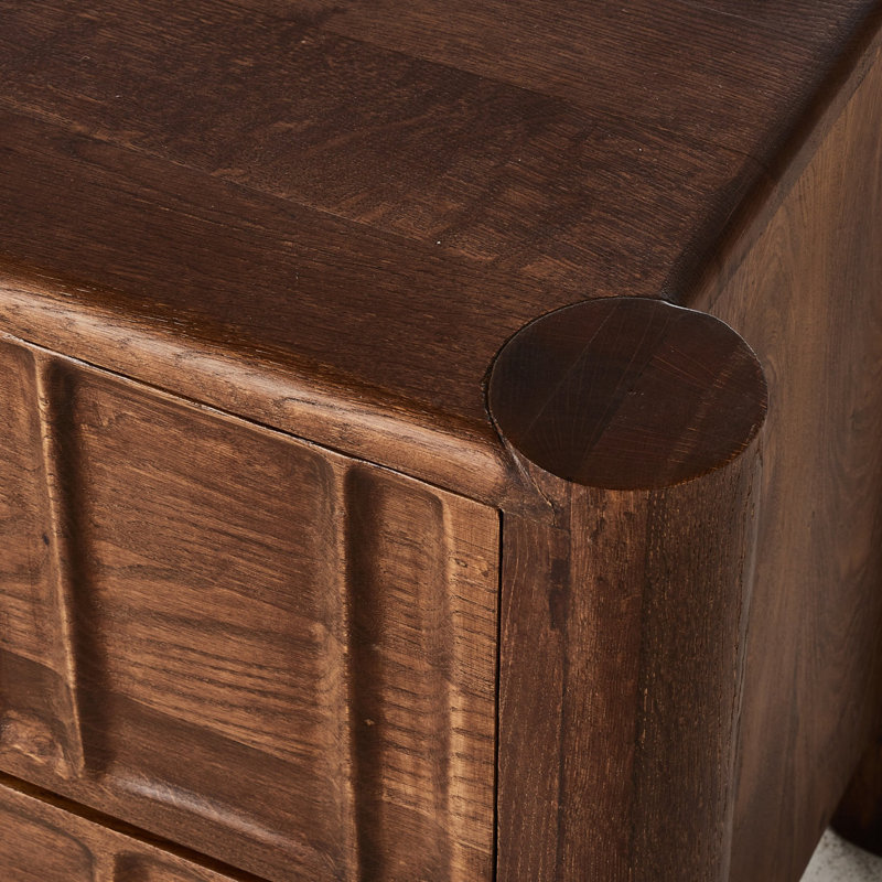 Ezri Nightstand-Cocoa Oak, Cocoa