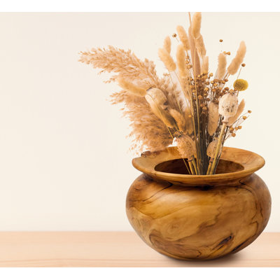 Dailley Handmade Wood Table Vase