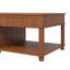 Table basse relevable de 119 cm avec rangement dissimulé pour salon-133968077